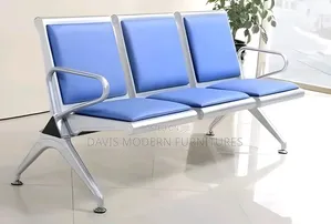 Blue Waiting Bench
