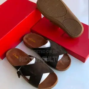 Clarks Soft Sole Crisscross Sandals