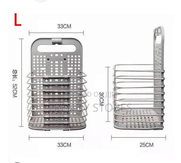 Plastic Laundry Basket - thumbnail 2