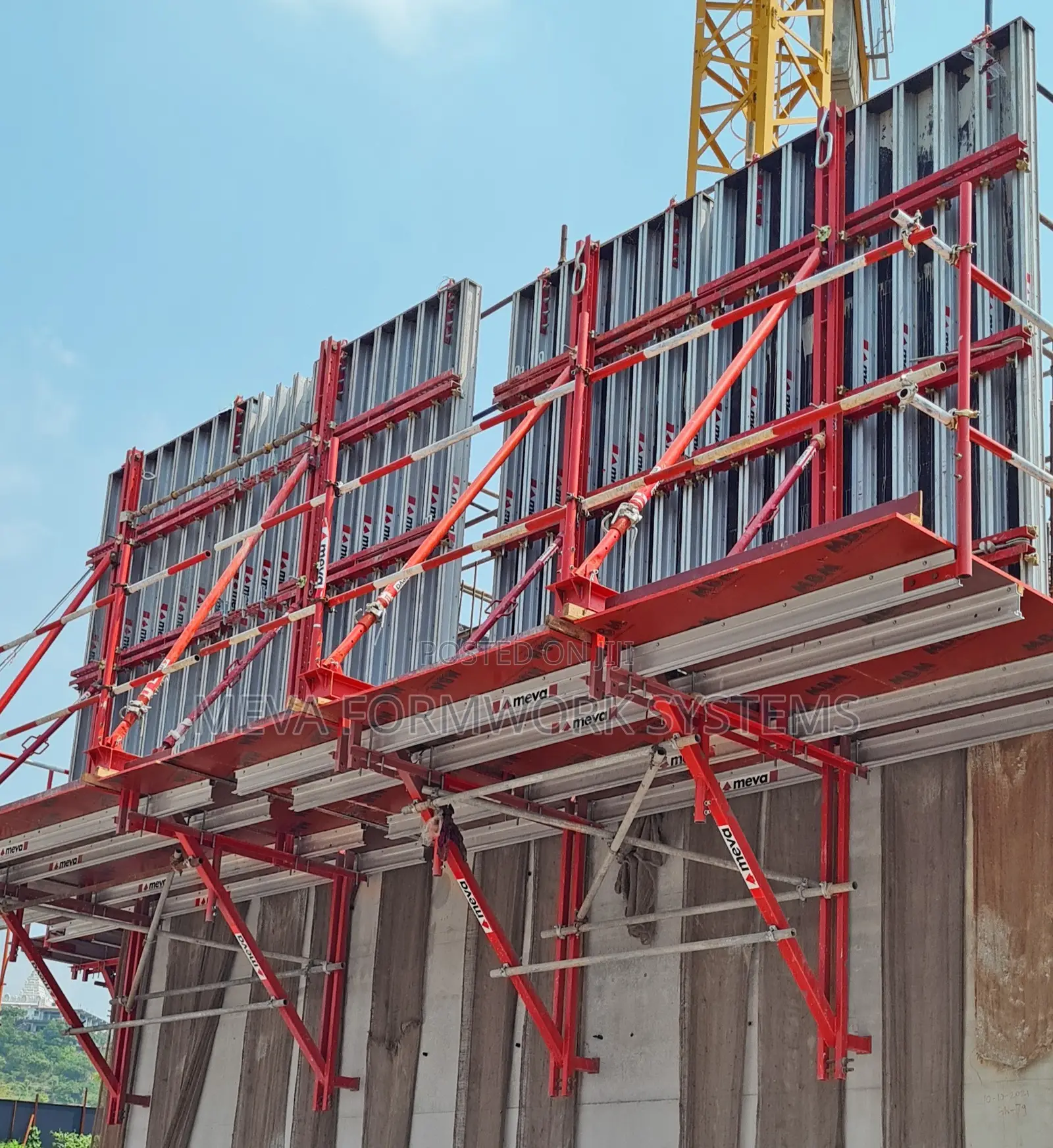 MEVA MonoWall Formwork Both Slabs & Wall