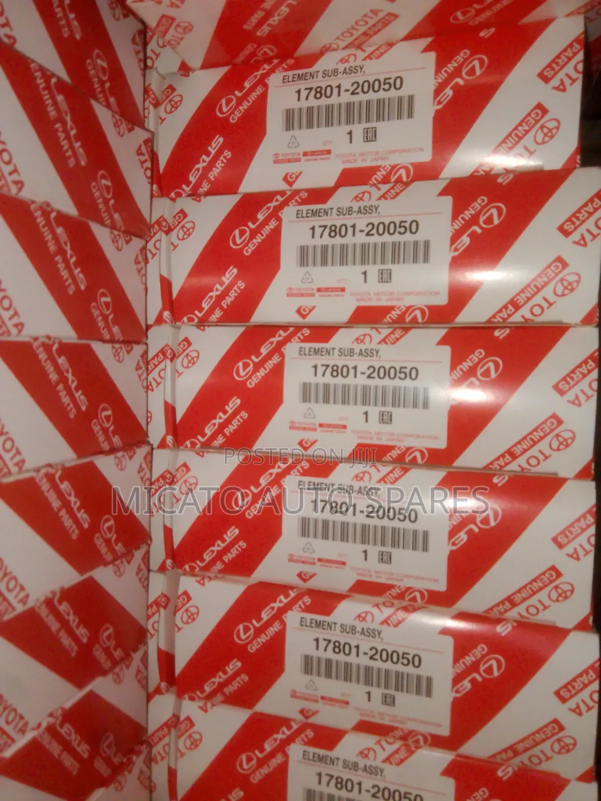 17801-20050 Genuine Toyota Air Filter