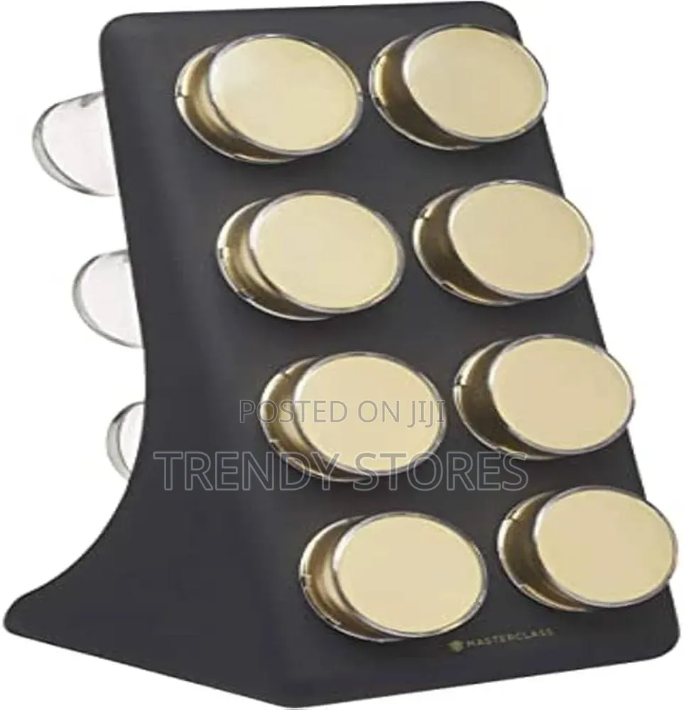 8 Jar Spice Rack