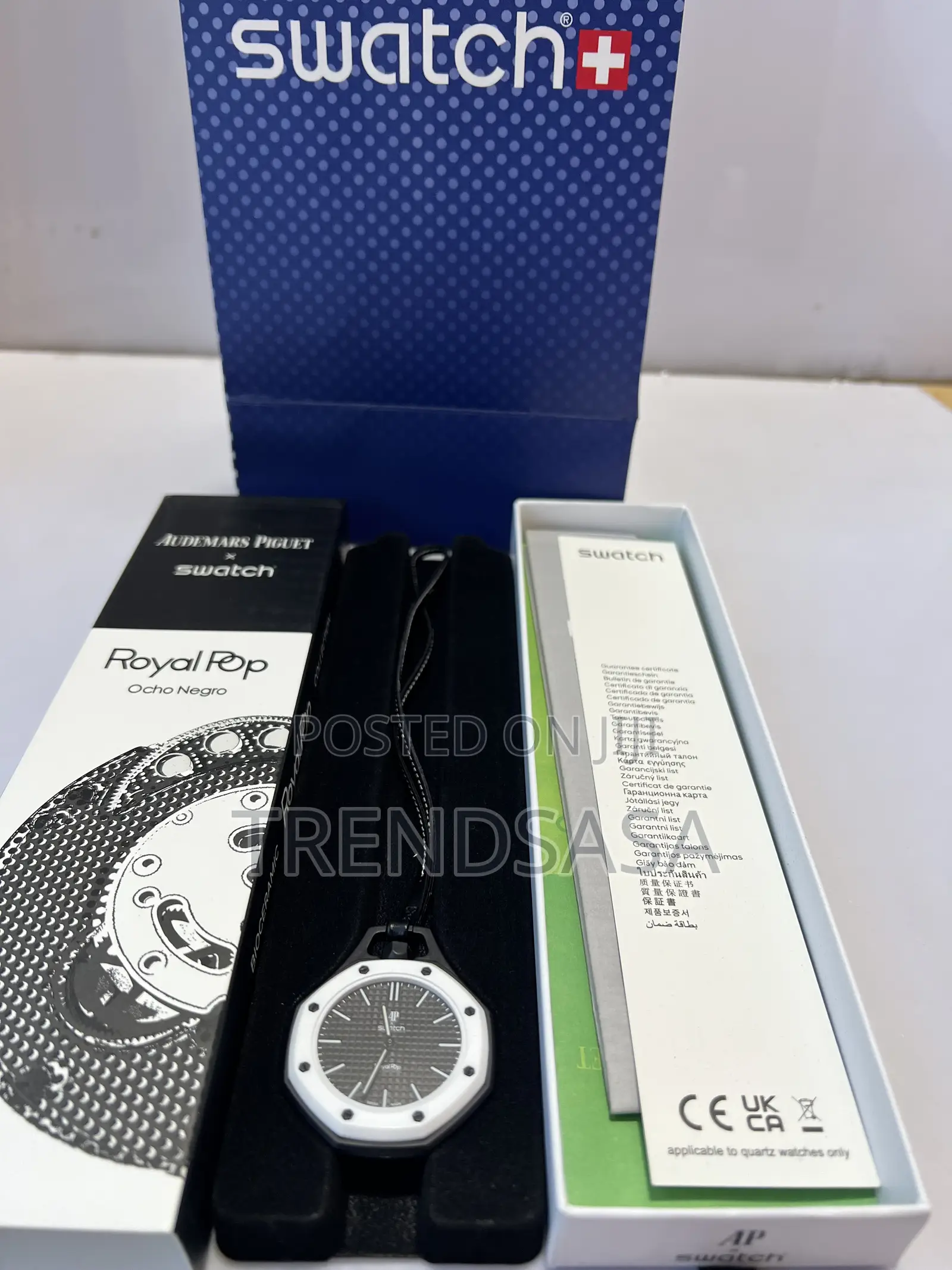 Audemars Piguet Swatch Rubber Straps Watch