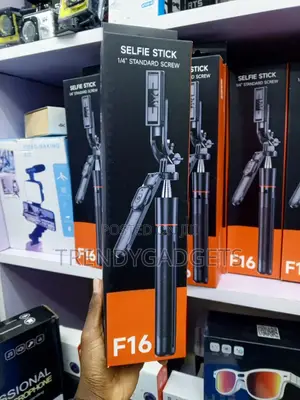 F16 1.7M Selfie Stick Tripod Stand With 360° Rotation Phone Holder