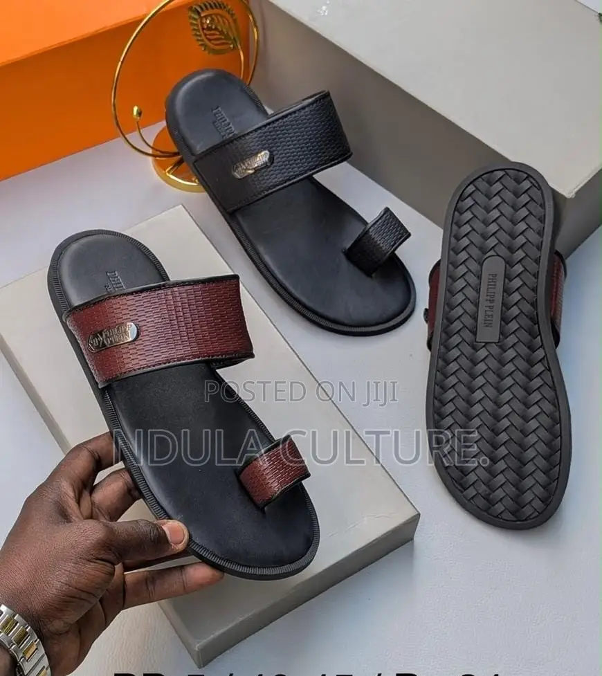 Phillip Plein Loop Toe and Slip on Sandals