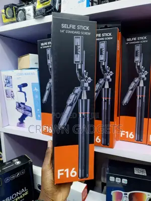 F16 Extendable Selfie Stick Tripod 1.7M With 1/4" Camera Screw