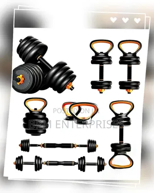 30kg and 50kgs 6 in 1 Kettlebell/Barbell
