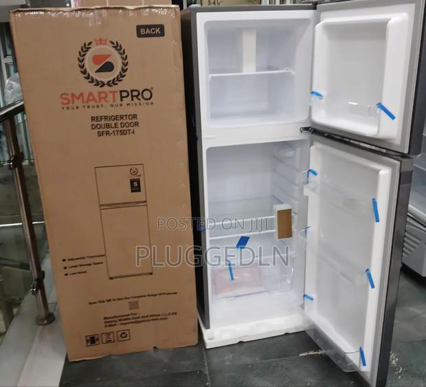 Smartpro 138L Double Door Direct Cool Refrigerator