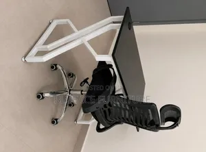 Modern Office Desk & Ergonomic Mesh Chair Set