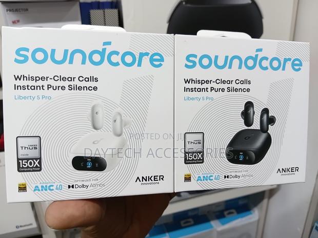 Anker Soundcore Liberty 5 Pro True Wireless Noise-Cancelling Earbuds.
