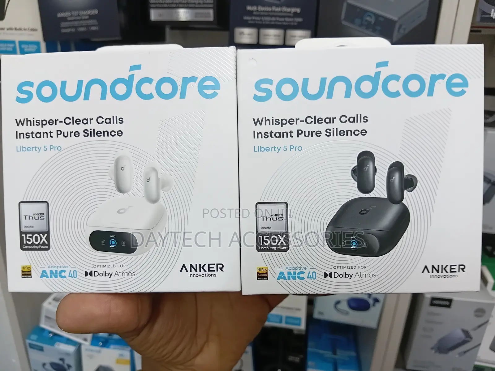 Anker Soundcore Liberty 5 Pro True Wireless Noise-Cancelling Earbuds.