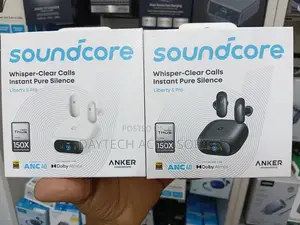 Anker Soundcore Liberty 5 Pro True Wireless Noise-Cancelling Earbuds.