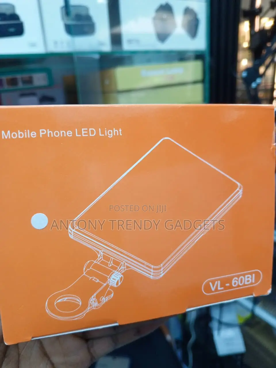 VL-60BI Portable LED Fill Light for Phone Camera Vlogging & Selfies