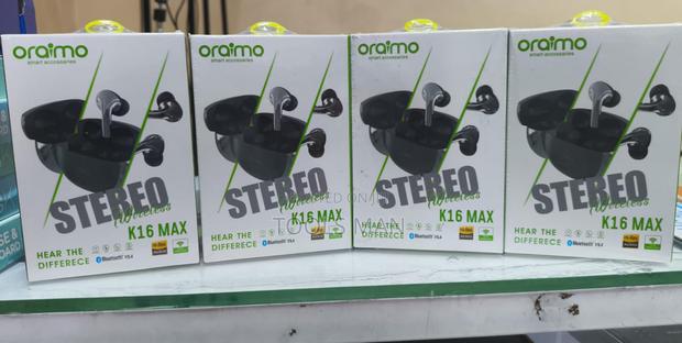 Oraimo K16 MAX Stereo Wireless Earbuds Bluetooth Ear Pods