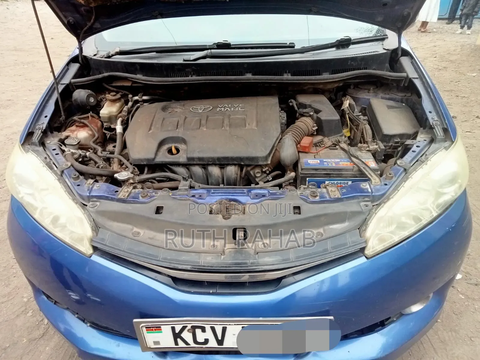 Toyota Wish 2012 Blue