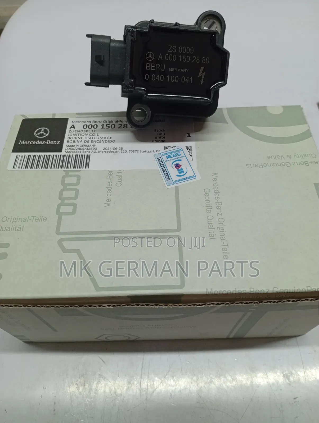 Genuine Mercedes Ignition Coil.