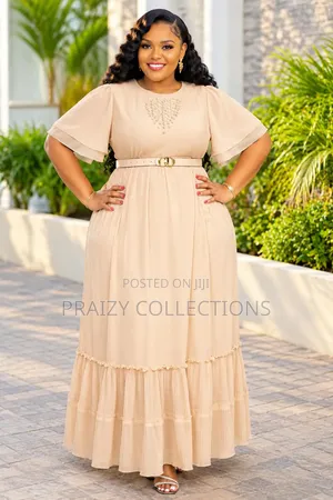 Classic Chiffon Maxi Pleated Dress