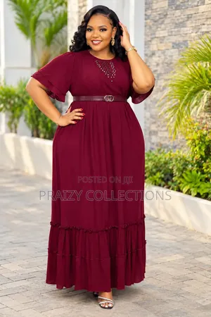 Classic Chiffon Maxi Pleated Dress