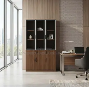 Office Cabinet; 6 Drawers Wooden Home Offices Executive Cabinet