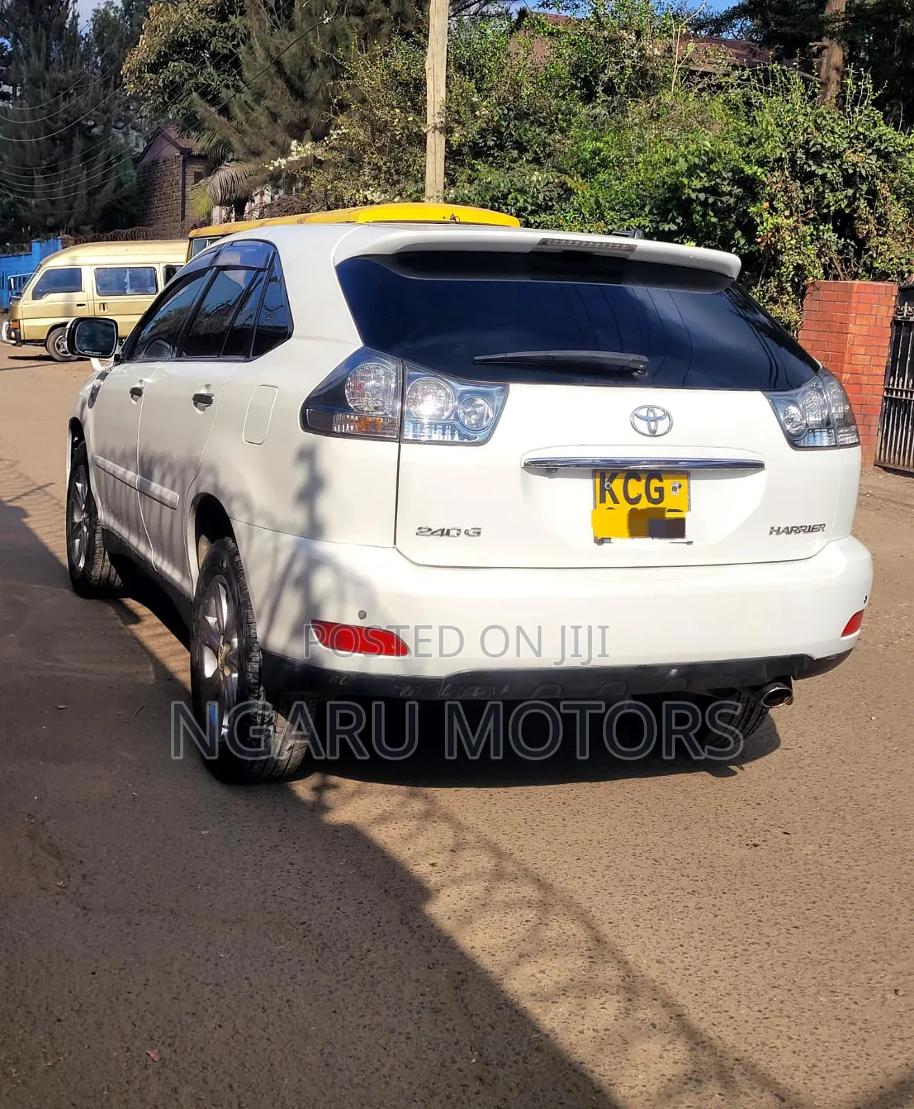 Toyota Harrier 2009 White