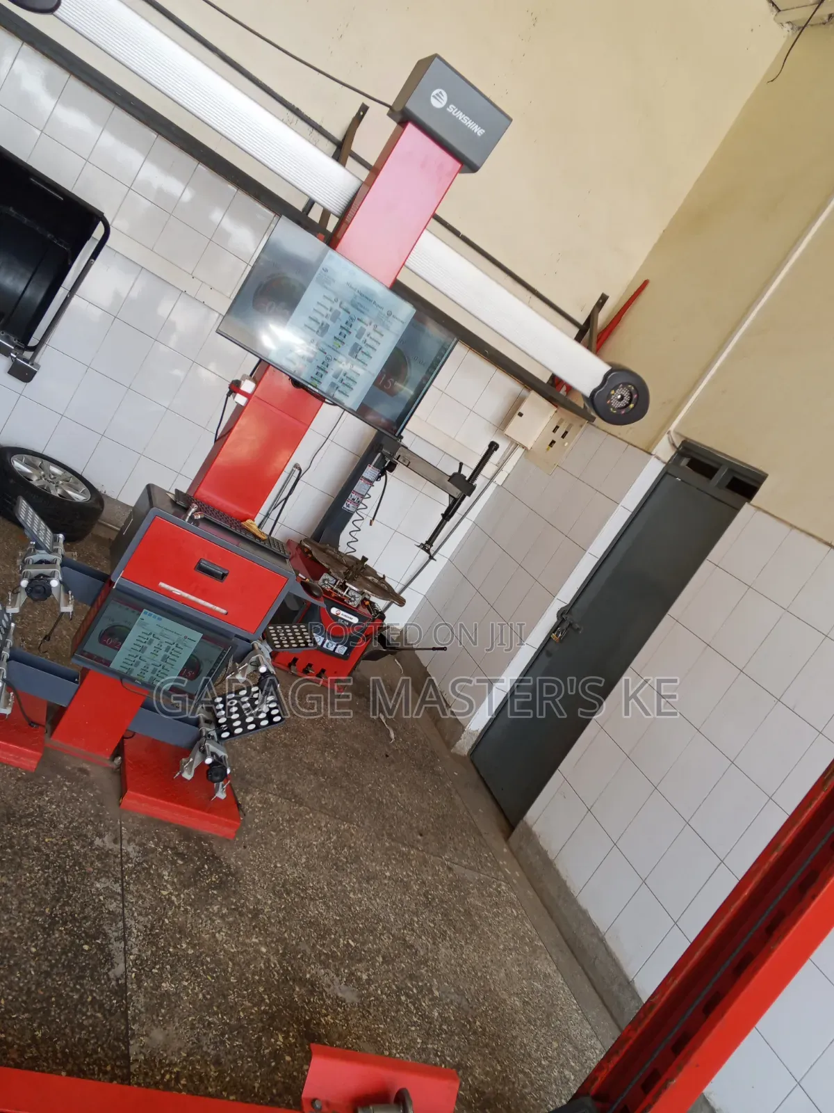 Computerized 3D Wheel Alignment Machine