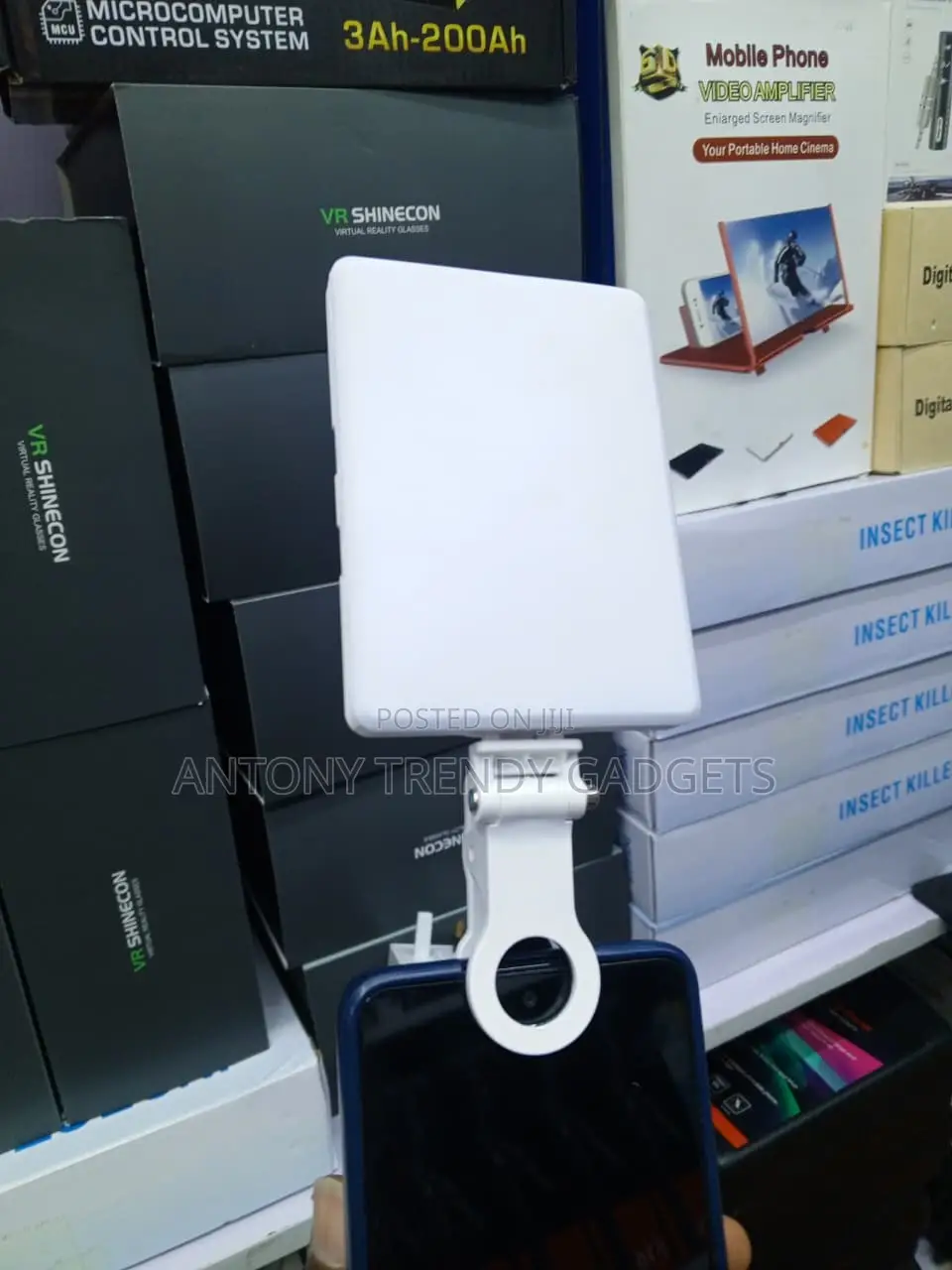 LED Selfie Light for Smartphone Camera Video Calls & Live Streaming