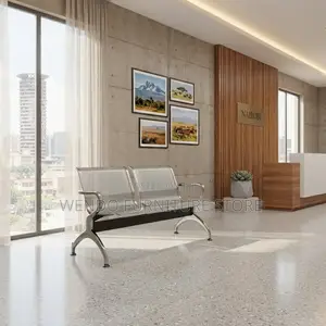 Office Benches; Metallic Two Seaters Reception Benches