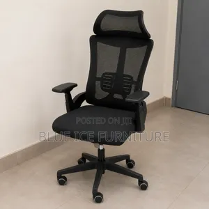 Ergonomic Mesh Office Chair With Headrest