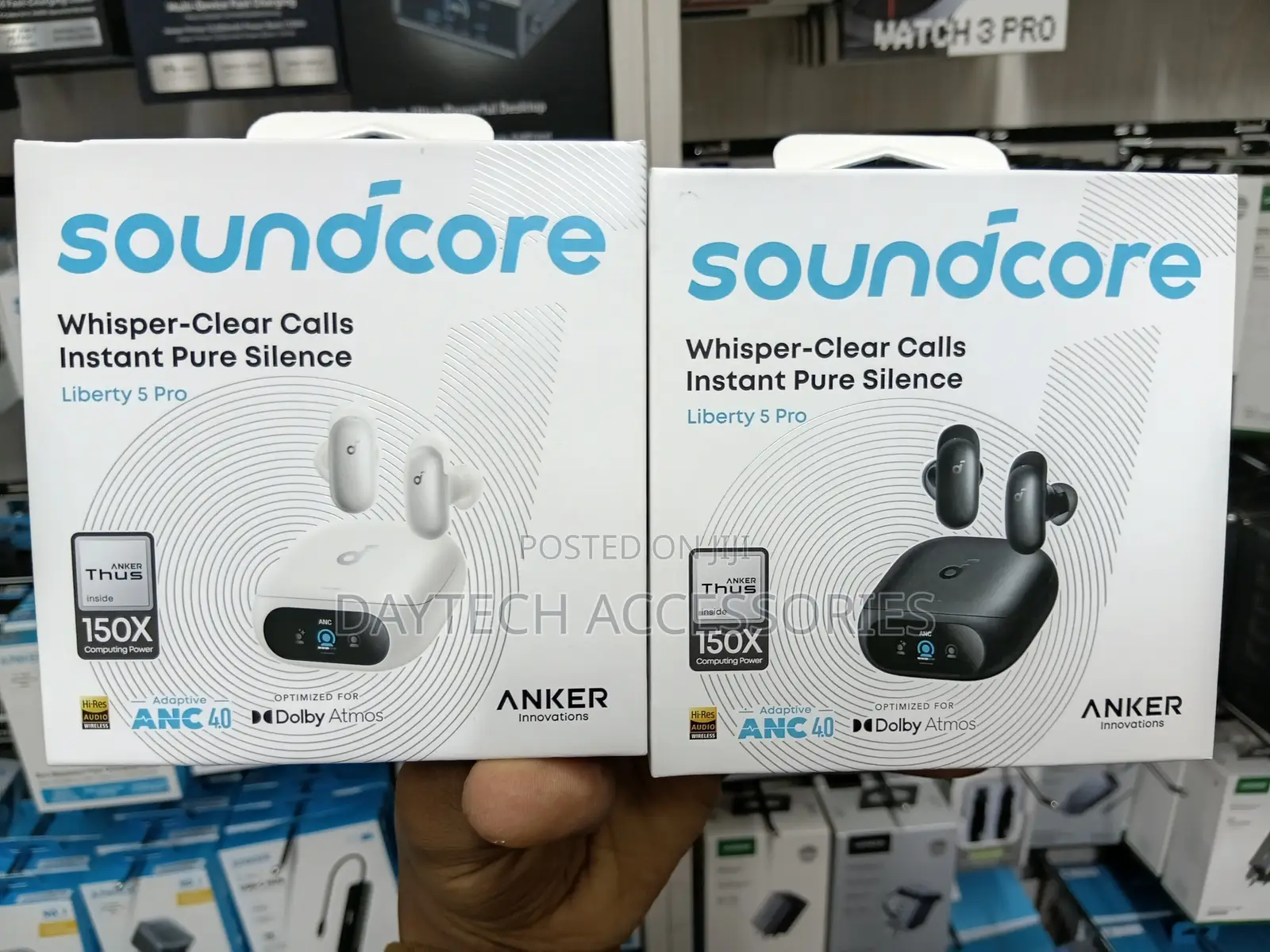 Anker Soundcore Liberty 5 Pro Earbuds.