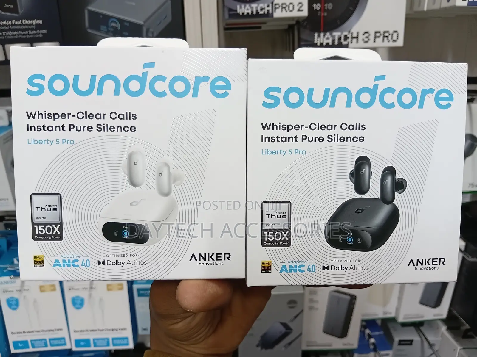 Anker Soundcore Liberty 5 Pro Earbuds.