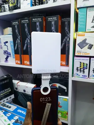 VL-60BI 60 LED Clip-on Video Light for Phone Camera Vlogging & Selfies