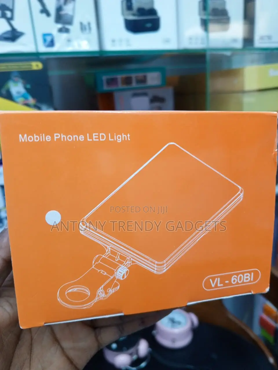 VL-60BI Rechargeable LED Fill Light 2000mAh for Smartphone & Camera