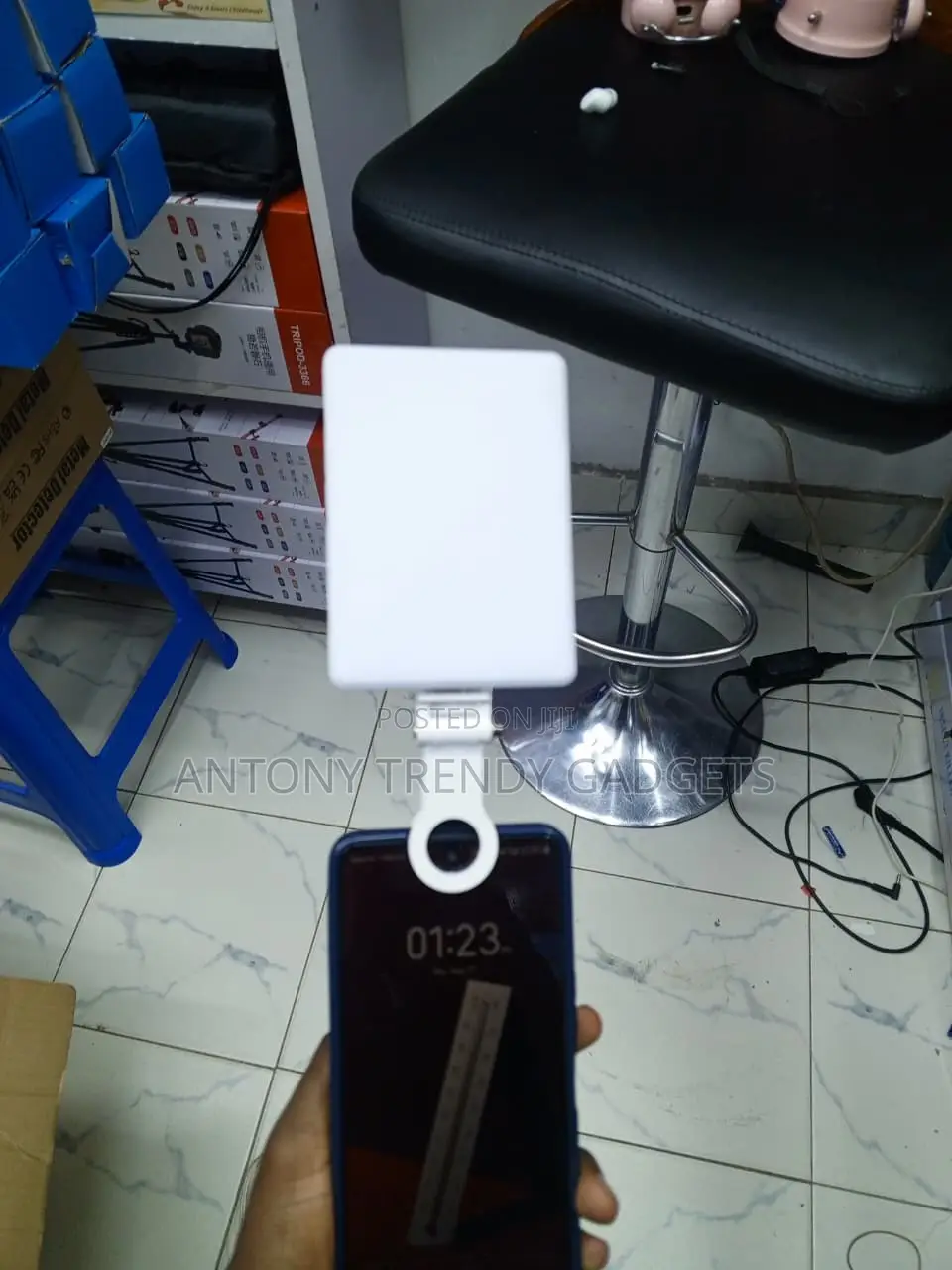 VL-60BI Rechargeable LED Fill Light 2000mAh for Smartphone & Camera