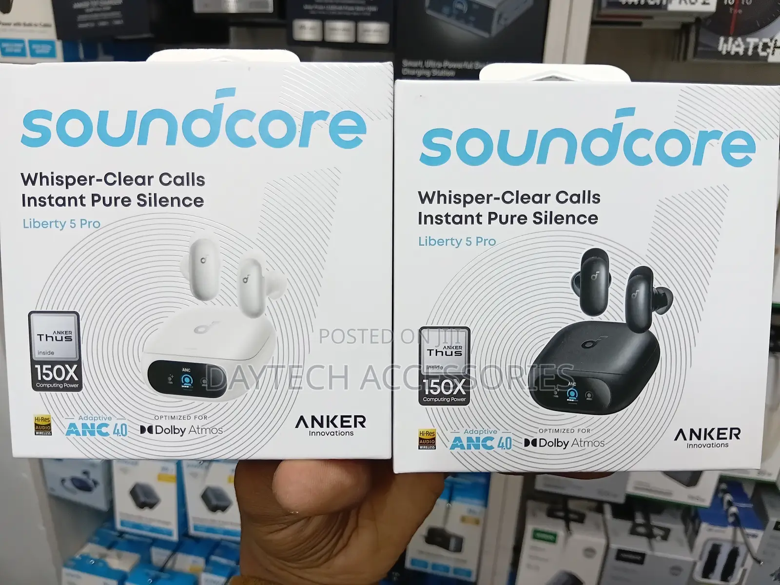 Anker Liberty 5 Pro | Noise Cancelling Earbuds Made for Clear Calls.