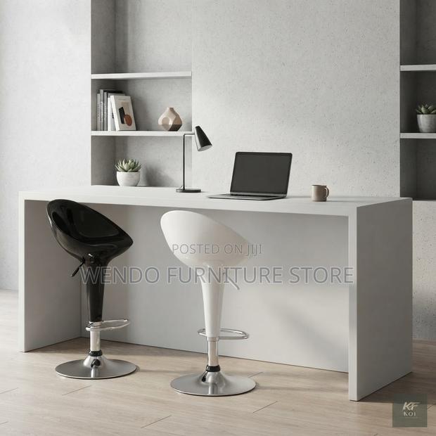 Bar Stool : Modern Adjustable Bar Stool - thumbnail 4