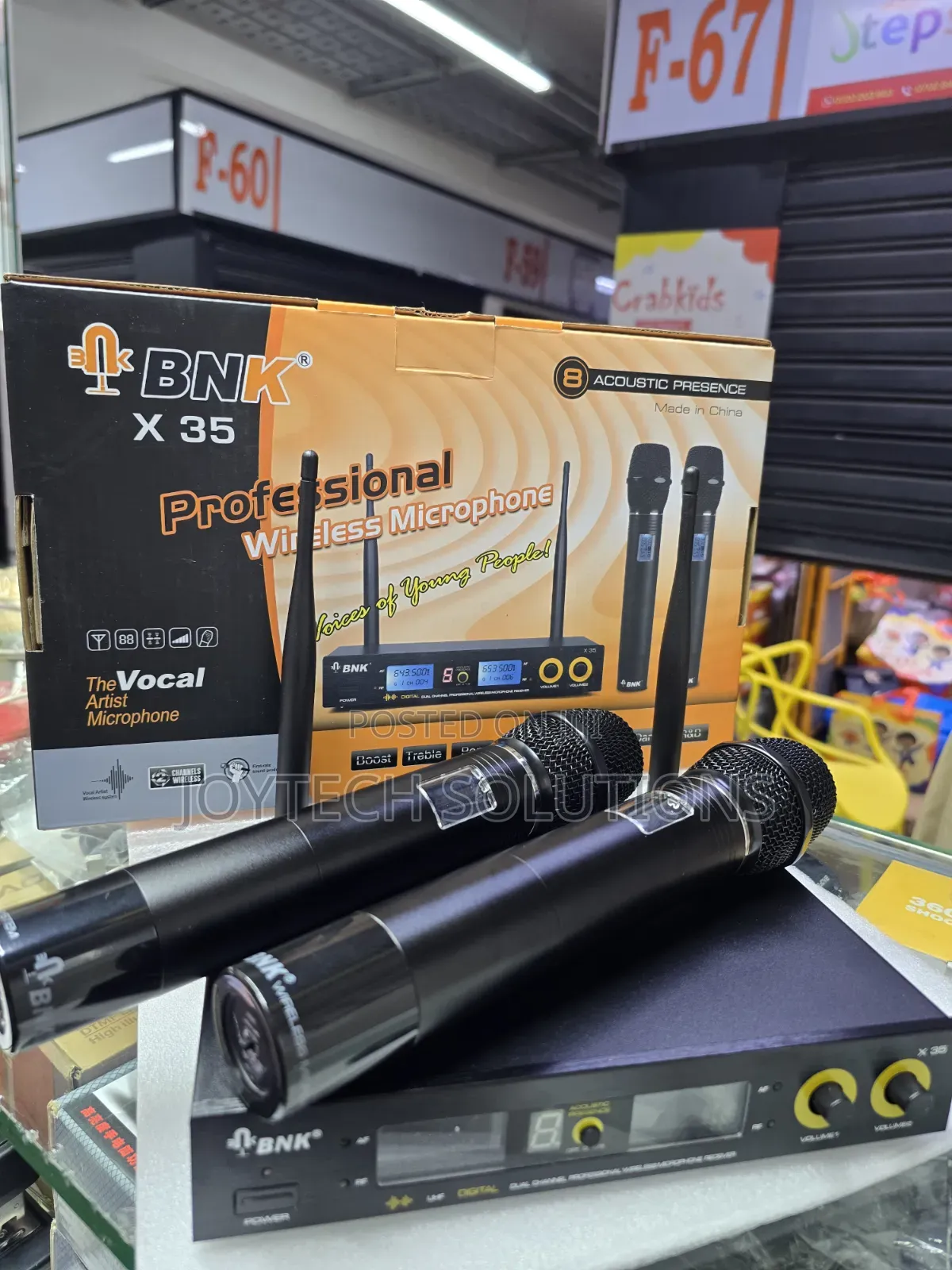 BNK X35 Wireless Microphone System – DJ, Church & Events