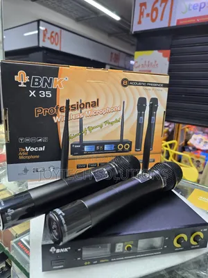 BNK X35 Wireless Microphone System – DJ, Church & Events