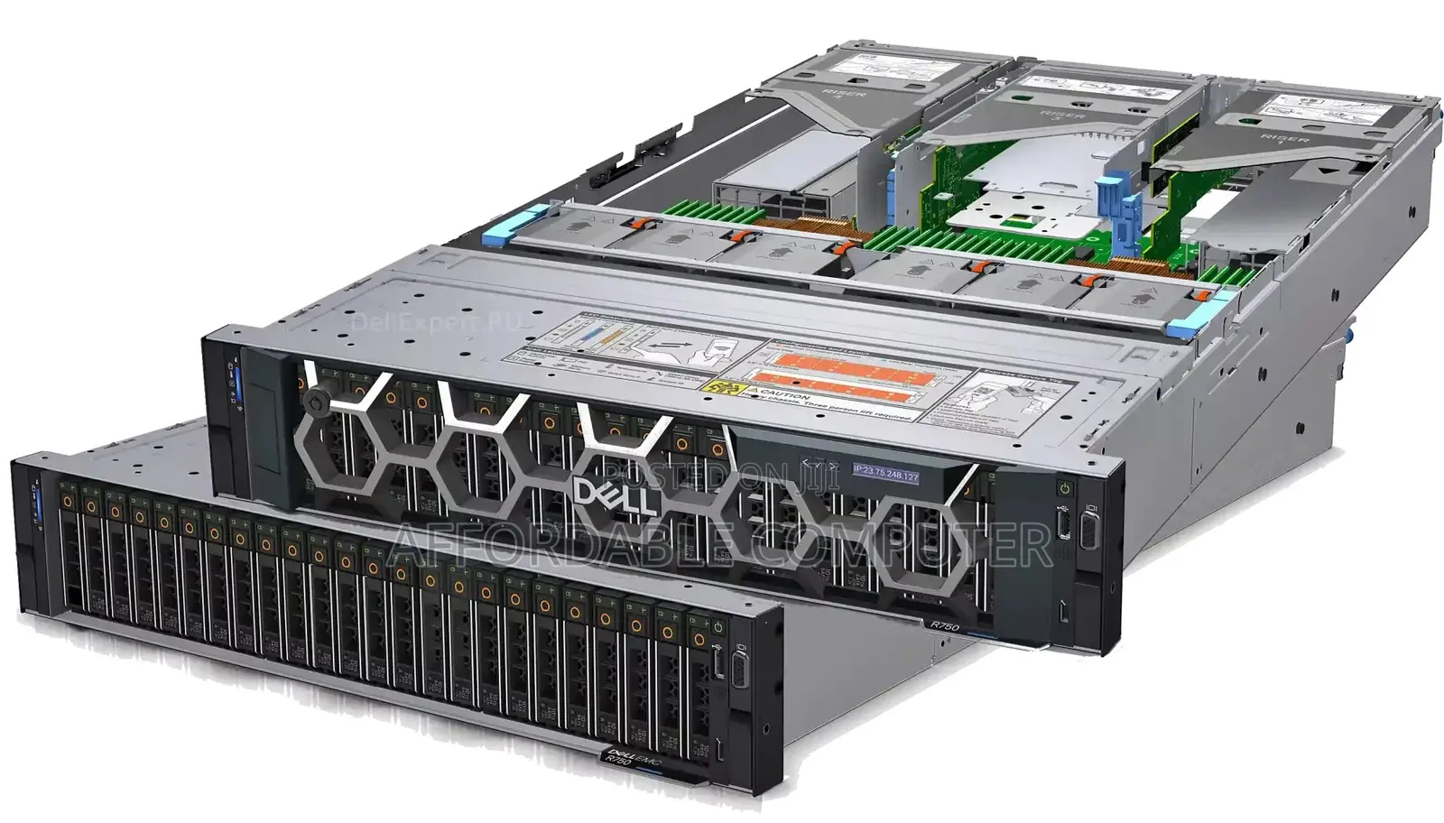 Dell R760 | 2× Xeon Platinum 8592+ | 256GB RAM | 5× 1.92TB SSD