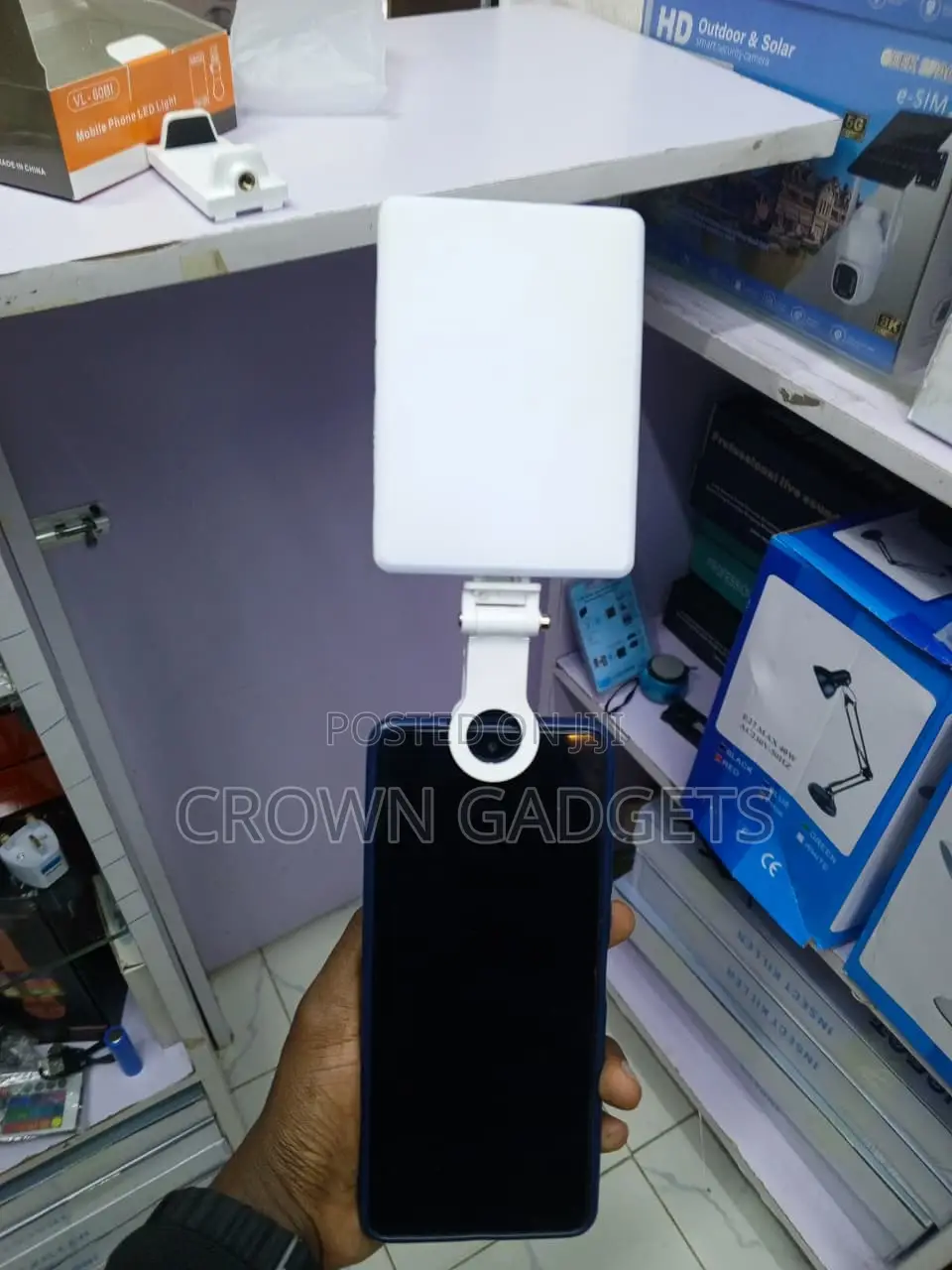 VL-60BI Mobile Phone LED Fill Light 60 LED Beads 4W Rechargeable