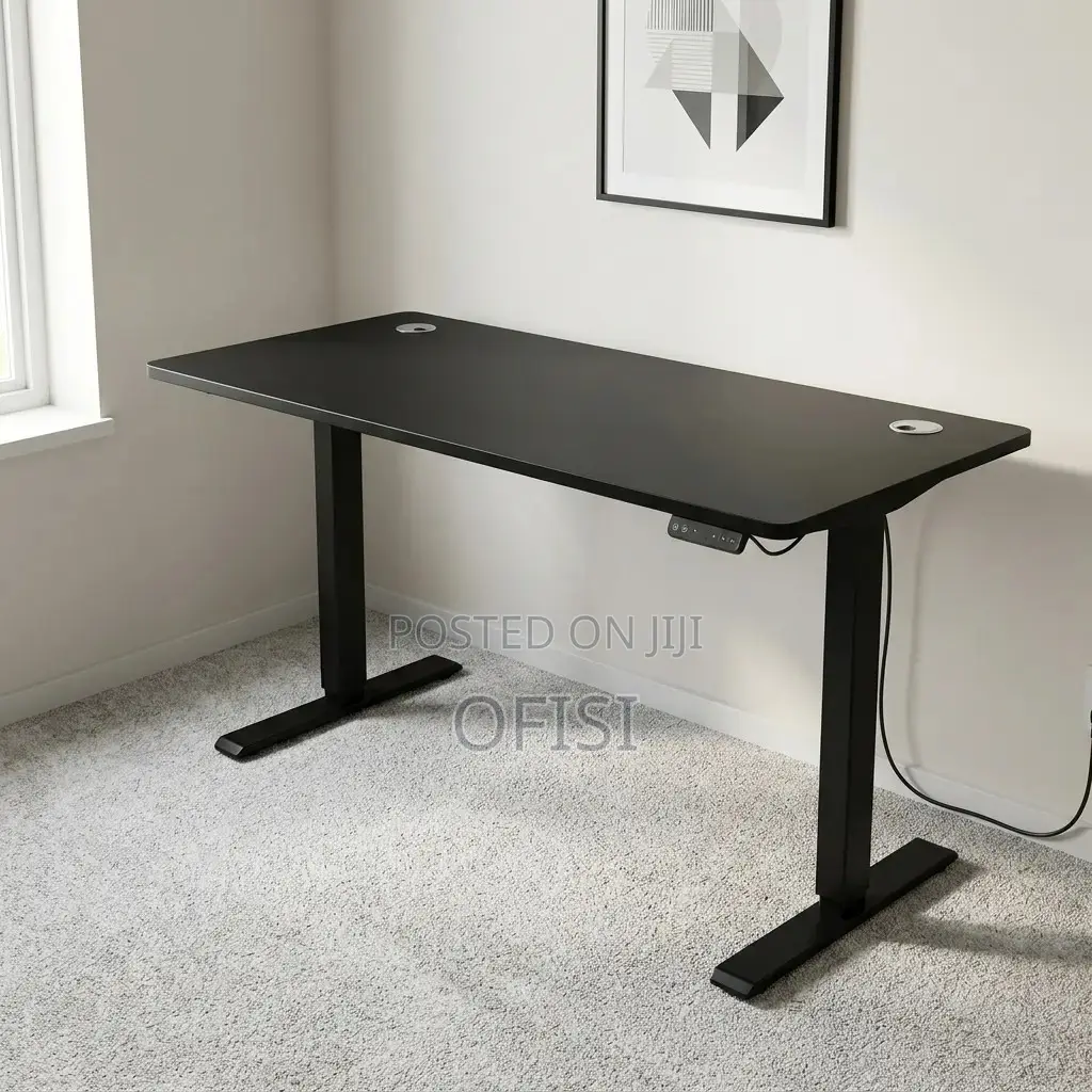 Office Desk; Adjustable Electric Office Desk