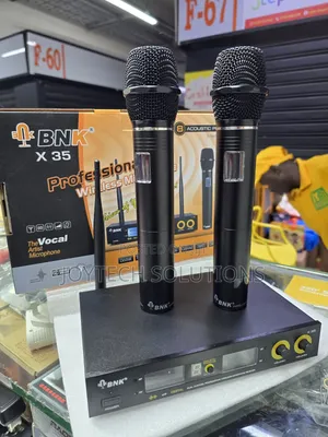 BNK X35 Dual Mic System – Perfect for Stage & Public Speaking