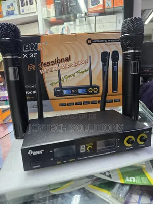 Premium 2-Piece Wireless Mic System – BNK X35