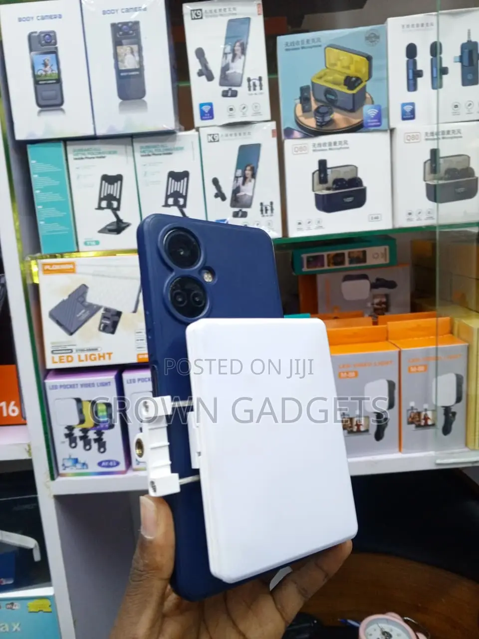 60 LED VL-60BI Selfie Fill Light 4W Rechargeable Mobile Video Light