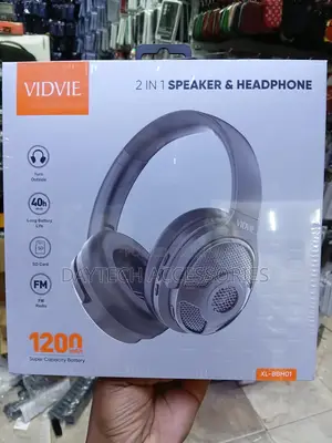 The Vidvie XL-BBH01 2-in-1 Speaker & Headphone.
