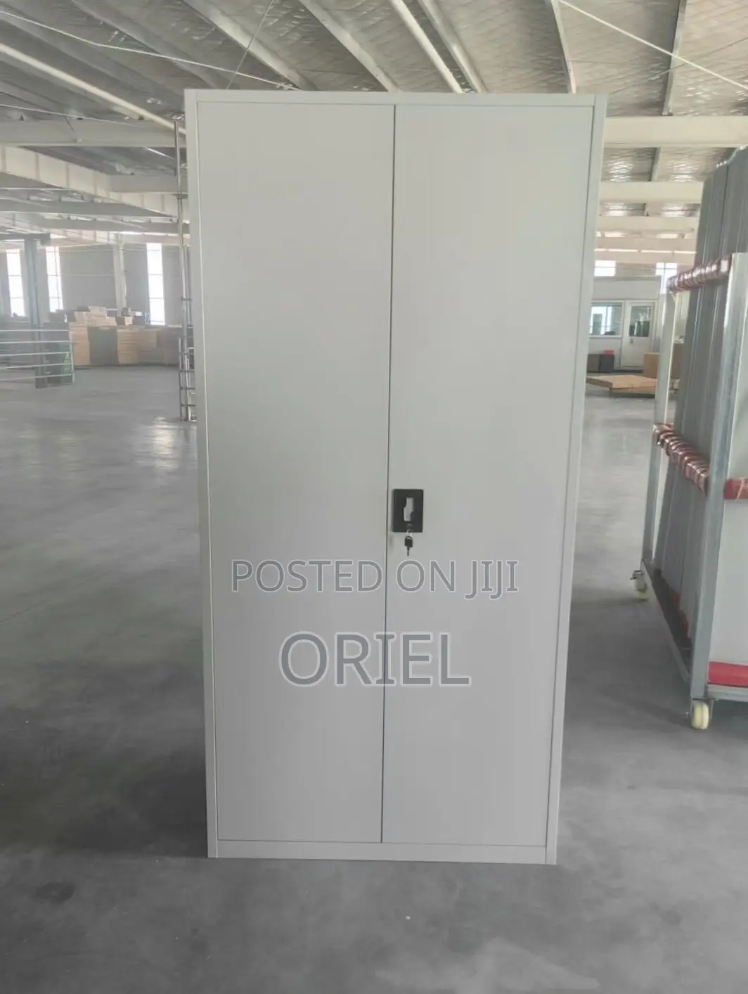 Office Cabinet : 2-Door Full Metal Storage Cabinet