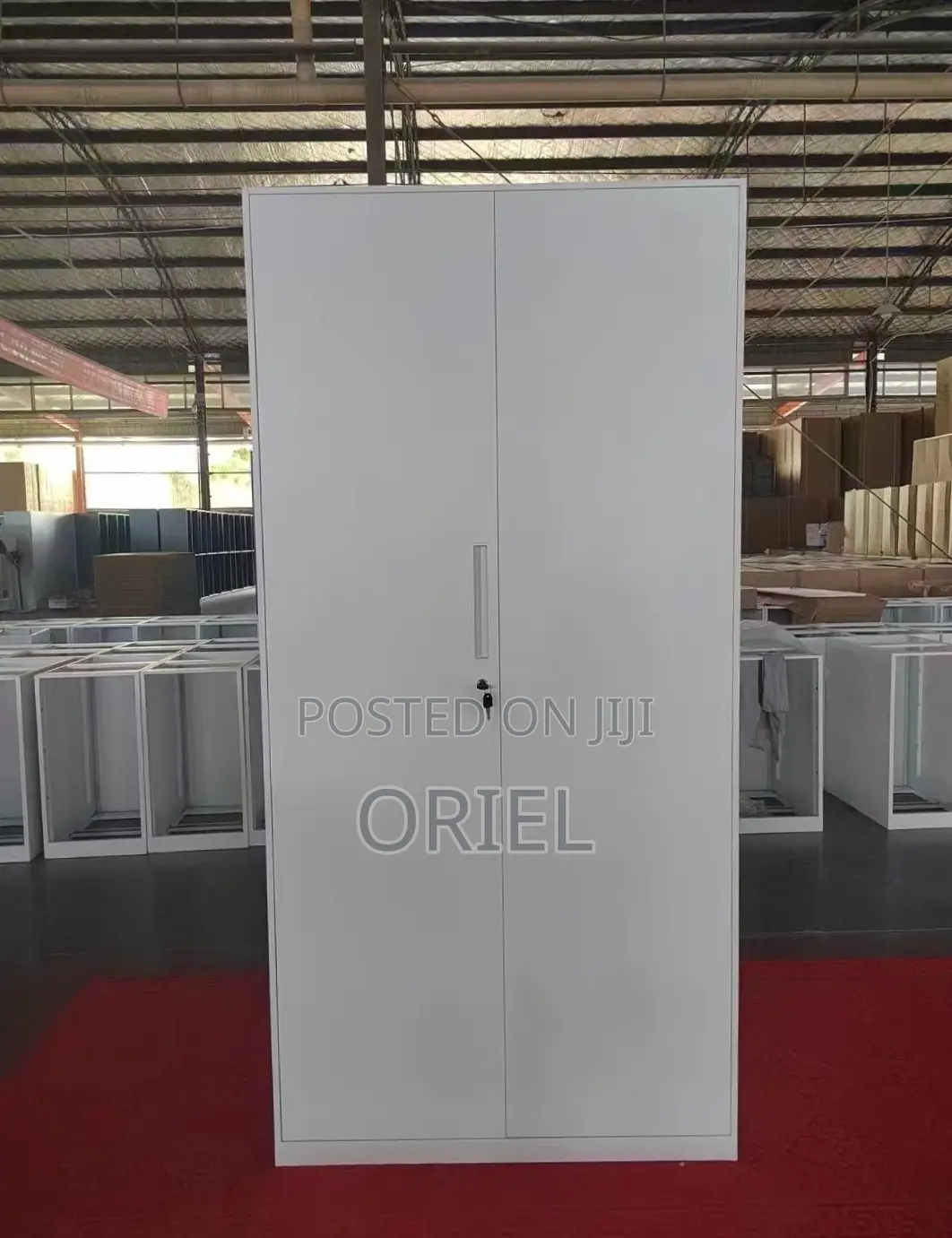 Office Cabinet : 2-Door Full Metal Storage Cabinet