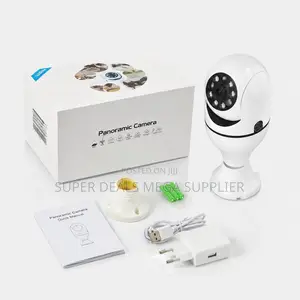 Wireless Remote View PTZ Rotating Single Dual Lens Wifi Bulb Cameras