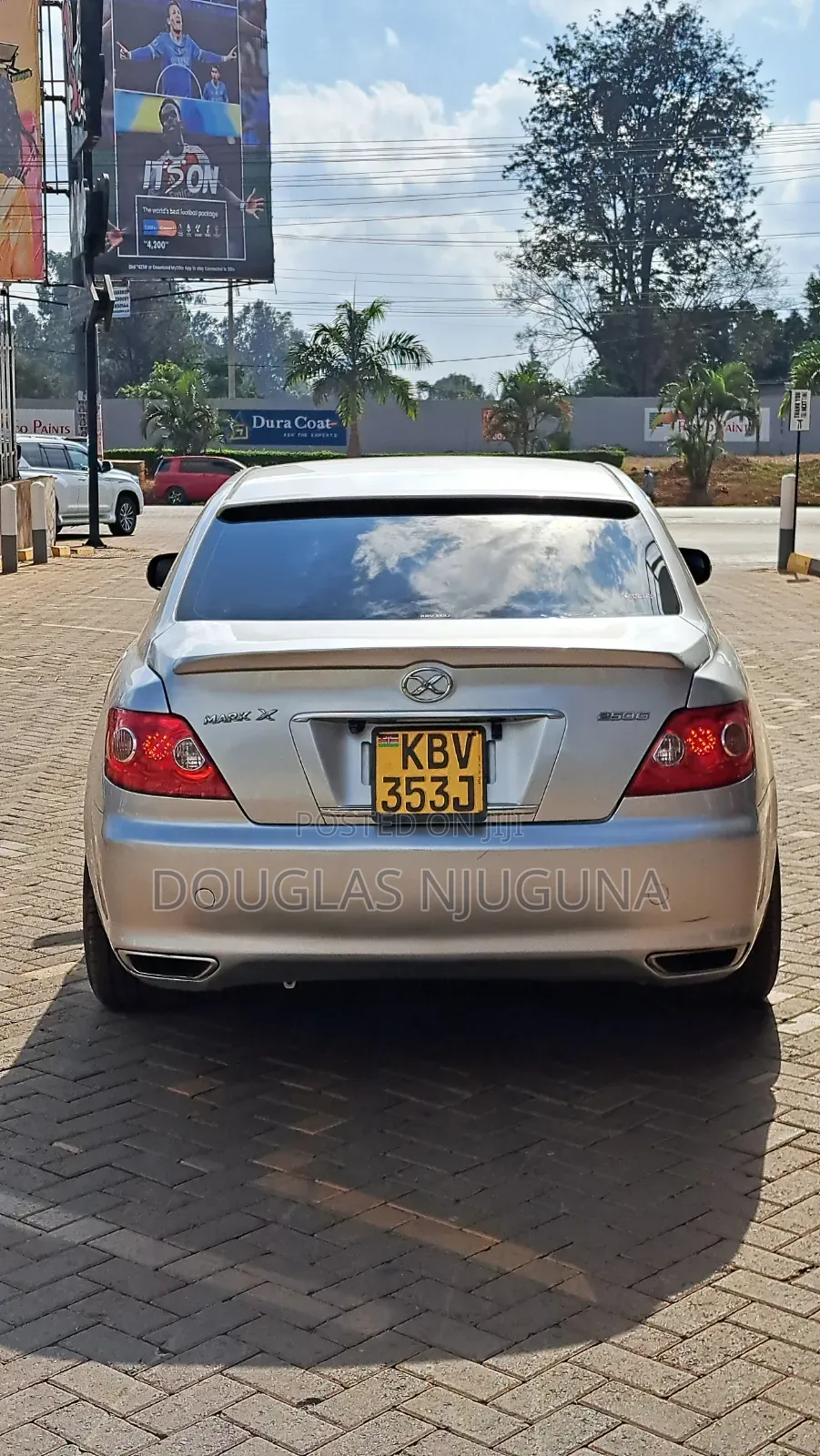 Toyota Mark X 2.5 RWD 2007 Silver