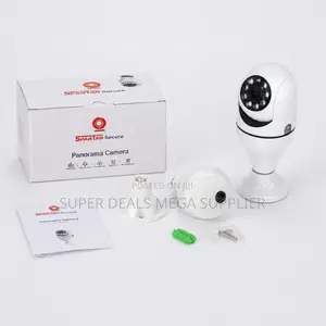 App Remote Access PTZ Rotating Single Dual Lens Wifi Bulb Cameras