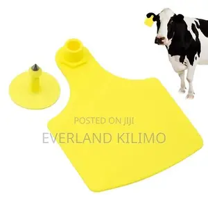 Plain Large Number Ear Tags for Cows
